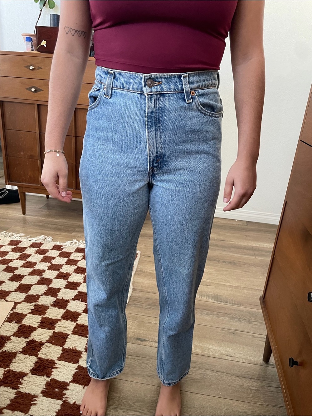 Vintage Levi’s 550s - Straight Leg Women’s Jeans in Light Blue